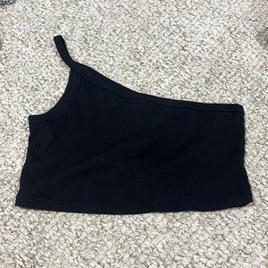 Shein Black Crop Top